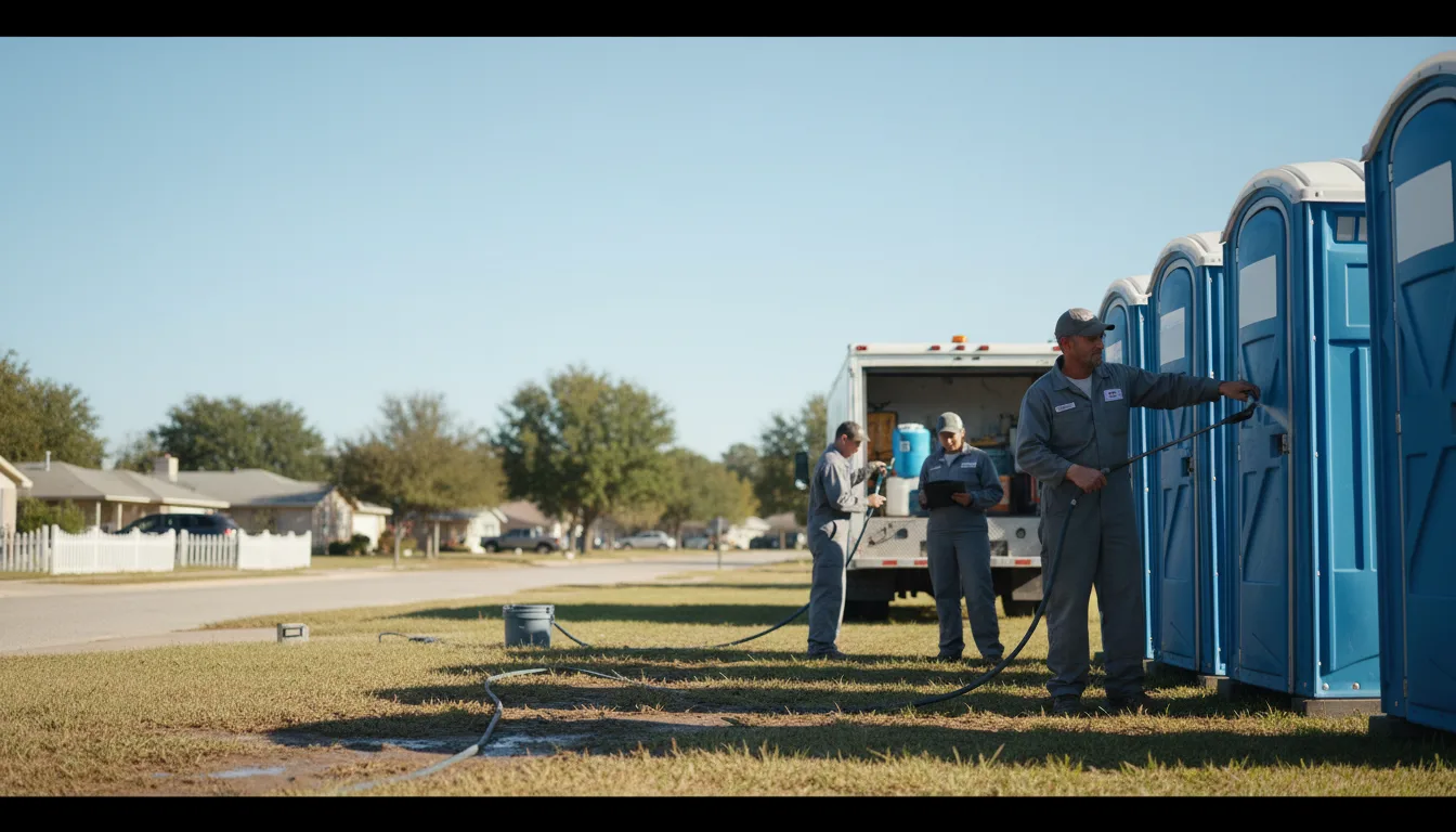 Long-Term Portable Toilet Rental in Floris, IA near me